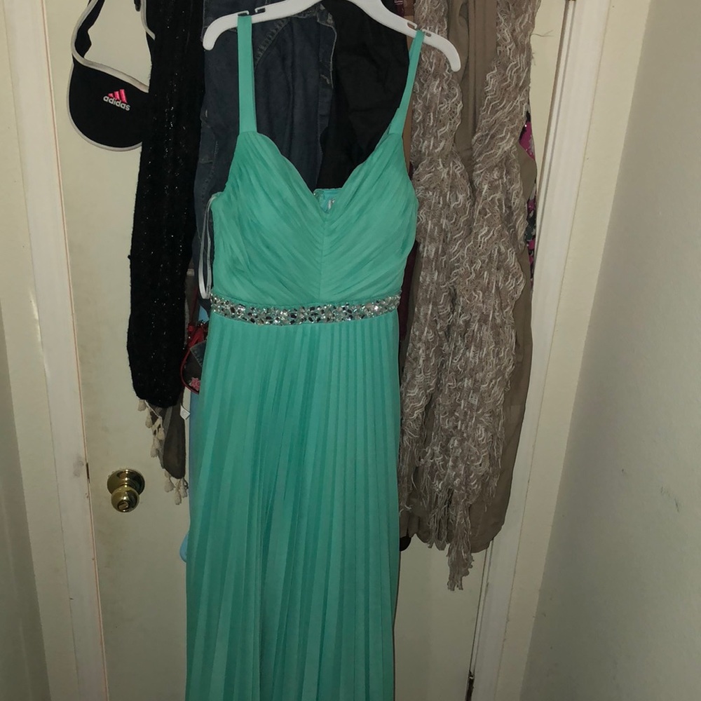 Light blue formal dress